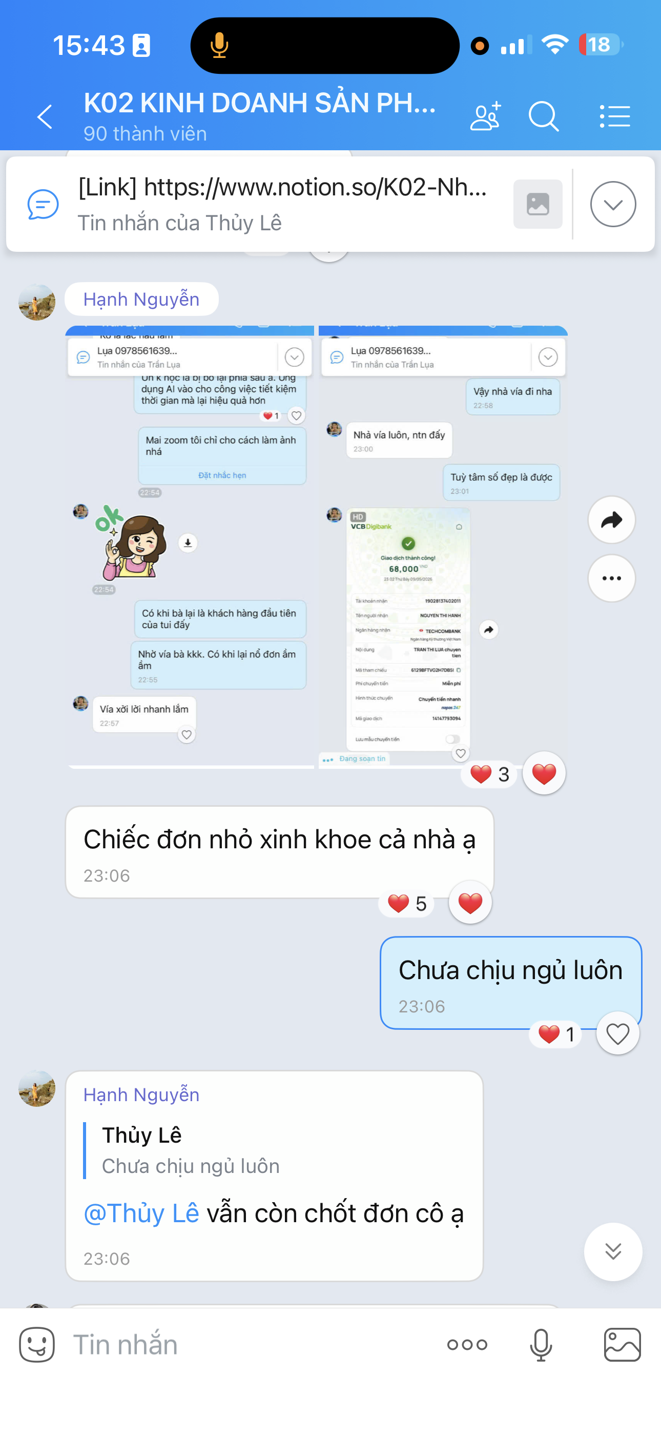 Phản hồi về đơn hàng đầu tiên