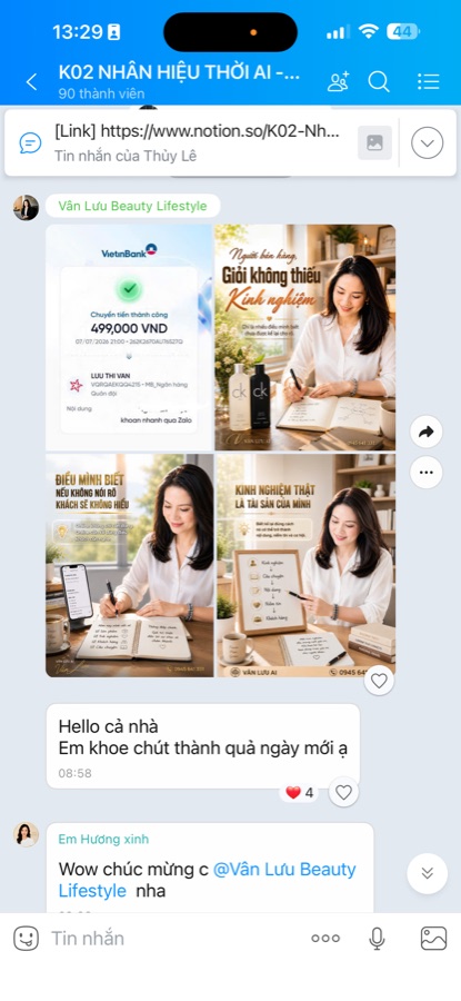 Từ kinh nghiệm thành sản phẩm bán được